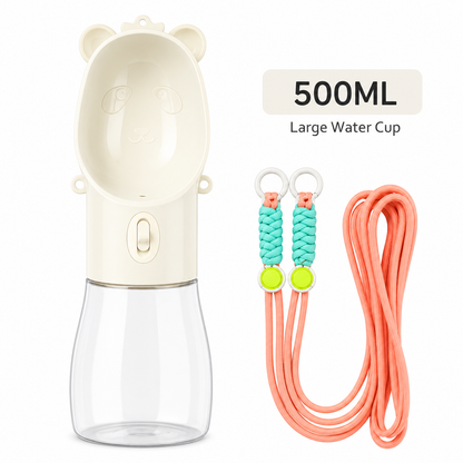 Pawqua™ 2-in-1 Travel Bottle