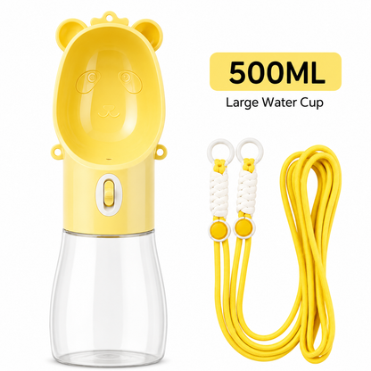 Pawqua™ 2-in-1 Travel Bottle