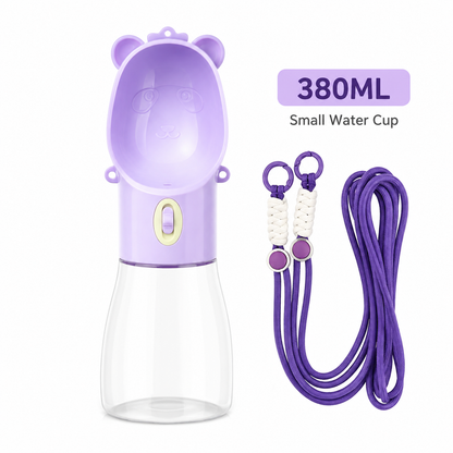 Pawqua™ 2-in-1 Travel Bottle